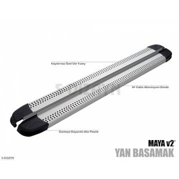 Fiat 500L 2013 Üzeri Maya Yan Basamak