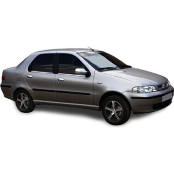 Fiat Albea 2002-2012 4 Parça Krom Cam Çıtası