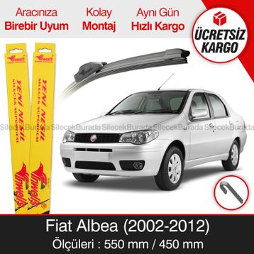Fiat Albea 2002-2012 Silecek Takımı