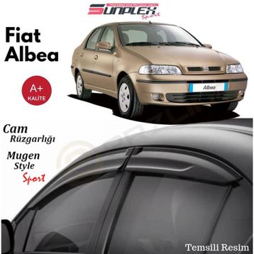 Fiat Albea 2002-2014 Mügen Cam rüzgarlığı