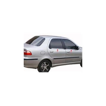 Fiat Albea 2002 Üzeri 4 Parça Krom Cam Çıtası