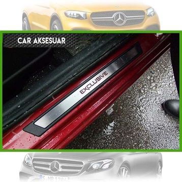 Fiat Albea Makyajlı Exclusive Line 2005 Üzeri 4 Parça Krom Kapı Eşik Koruması