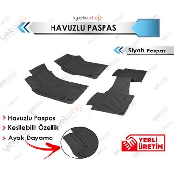 Fiat Bravo 2007-2014 3D Havuzlu Paspas