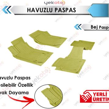 Fiat Bravo 2007-2014 3D Havuzlu Paspas