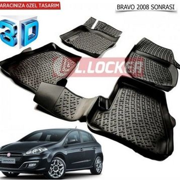 Fiat Bravo 2007 Sonrası 3D Havuzlu Paspas