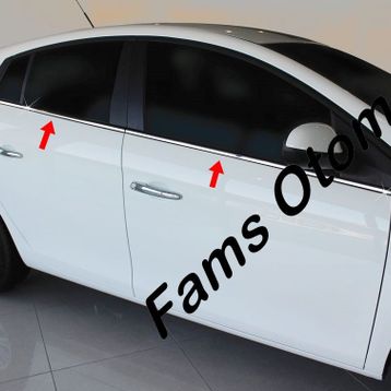 Fiat Bravo 2008 Üzeri Krom Cam Çıtası