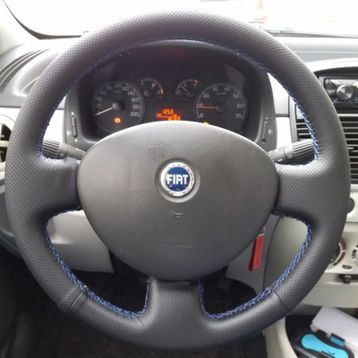Fiat Doblo 01-09 Uyumlu Araca Özel Deri Direksiyon Kılıfı