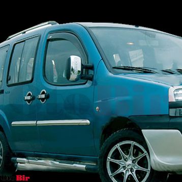 Fiat Doblo 2 2 Parça Abs Krom Ayna Kapağı