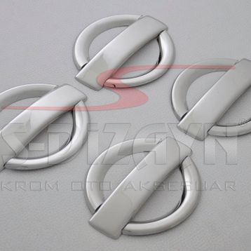 Fiat Doblo 2000 2010 4 Kapı Krom Kapı Kolu