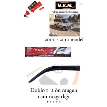 Fiat Doblo 2000-2010 Cam Rüzgarlığı