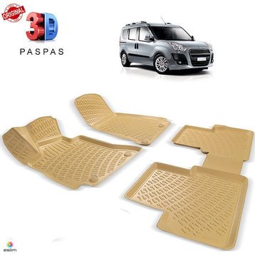 Fiat Doblo 3D Havuzlu Paspas
