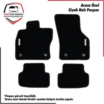 Fiat Doblo 3D Paspas 2009-2015 Siyah Redline PRO