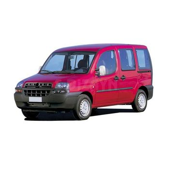 Fiat Doblo Abs 2000-2006 2 Prç Krom Ayna Kapağı