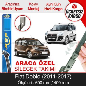 Fiat Doblo RBW 2011-2017 Muz Silecek Takımı
