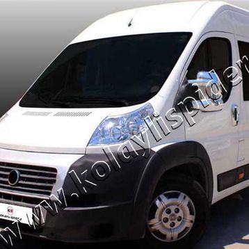 Fiat Ducato 2 Parça Abs Krom Ayna Kapağı