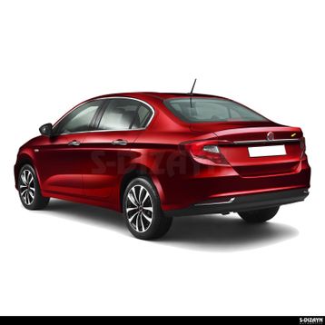 Fiat Egea 2015 Üzeri Krom Bagaj Çıtası