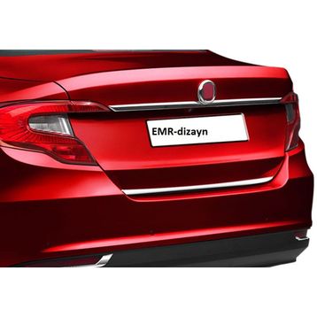 Fiat Egea 2015 Üzeri Krom Bagaj Çıtası