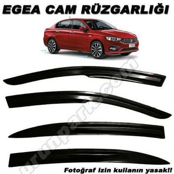 Fiat Egea 4 Set Mügen Cam Rüzgarlığı