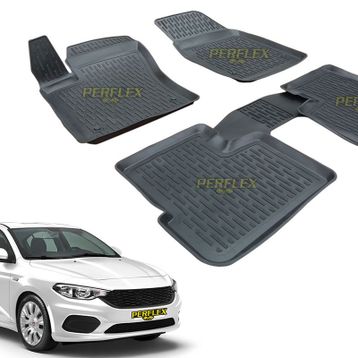 Fiat Egea HB 2016 Model 3D Havuzlu Paspas