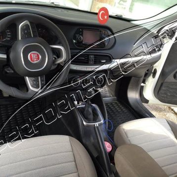 Fiat Egea HB 2017 Model 3D Havuzlu Paspas