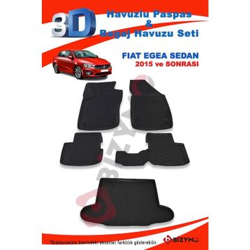 Fiat Egea Sedan 2015 Sonrası Bagaj Havuzu