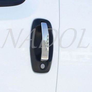 Fiat Fiorino 5 Kapı 2008 Üzeri Paslanmaz Çelik Krom Kapı Kolu