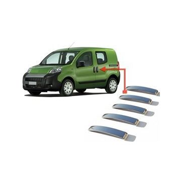 Fiat Fiorino 5 Kapı 2008 Üzeri Paslanmaz Çelik Krom Kapı Kolu