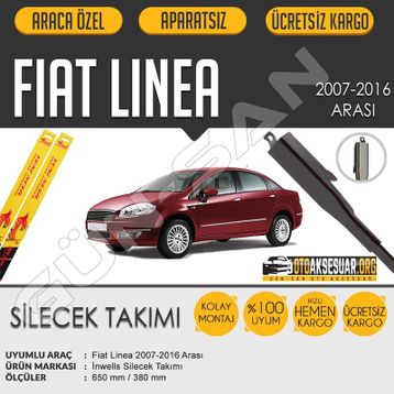 Fiat Linea 2007-2016 Muz Silecek Takımı