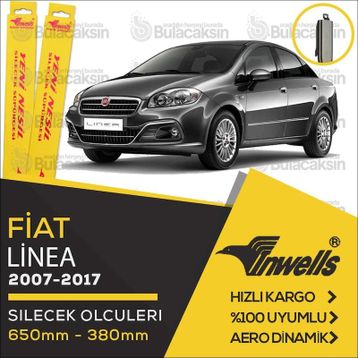 Fiat Linea 2007-2017 Muz Silecek Takımı