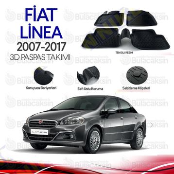 Fıat Lınea 2007 3D Havuzlu Paspas