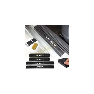 Fiat Linea 4 Adet Karbon Kapı Eşiği Sticker