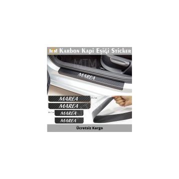 Fiat Marea 4 Adet Karbon Kapı Eşiği Sticker