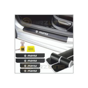 Fiat Marea 4 Adet Karbon Kapı Eşiği Sticker