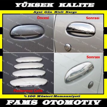 Fiat Palio 1998 Üzeri 4 Kapı Krom Kapı Kolu