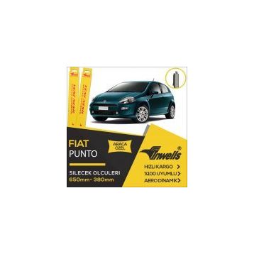 Fiat Punto 2007-2017 Muz Silecek Takımı