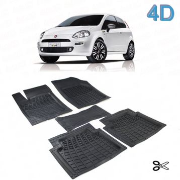 Fiat Punto 4D Havuzlu Paspas