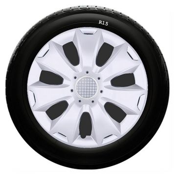 Fiat SKS-SJS 335 15 İnç 4 Adet Kırılmaz Jant Kapağı