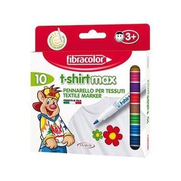 Fibracolor 5710037 6 Renk Max Tshirt Kalemi Seti
