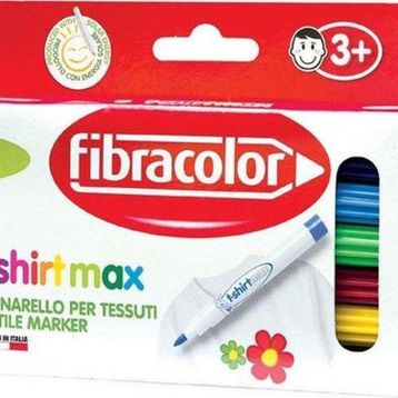 Fibracolor 5710037 6 Renk Max Tshirt Kalemi Seti
