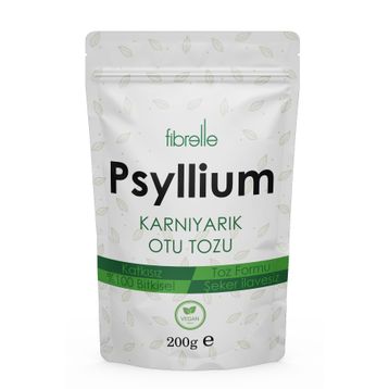 Fibrelle 200 gr Psyllium Karnıyarık Otu Tozu