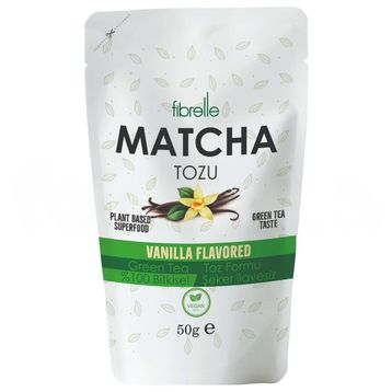 Fibrelle 50 gr Vanilya Aromalı Matcha