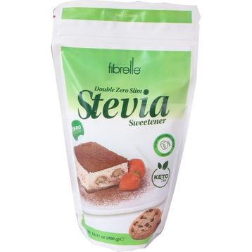 Fibrelle Double Zero Slim Stevia 400 gr Tatlandırcı