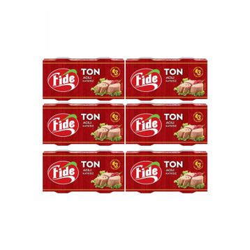 Fide 160 gr Acılı Ton Balığı (12 adet)