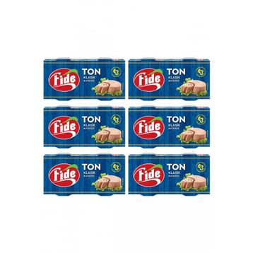 Fide 160 gr Klasik Ton Balığı (12 adet)