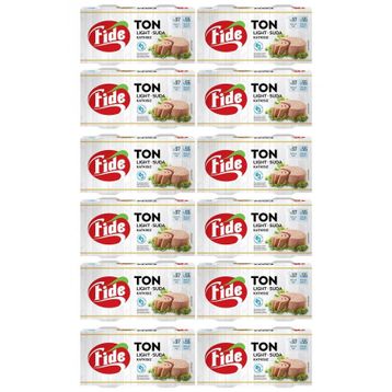 Fide 160 gr Light Ton Balığı (12 adet)
