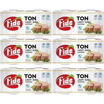 Fide 160 gr Light Ton Balığı (12 adet)