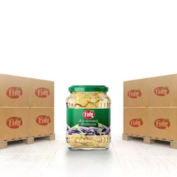 Fide 960 gr Közlenmiş Patlıcan (650 adet)