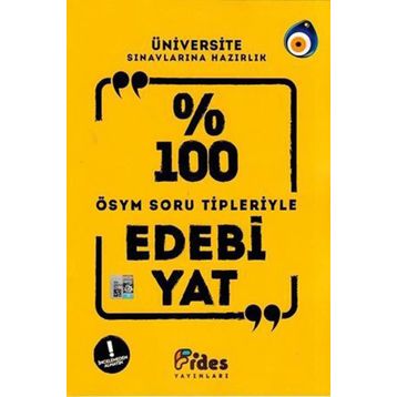 Fides Yayınları %100 ÖSYM Soru Tipleriyle Edebiyat