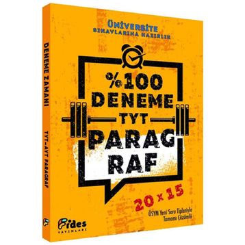 Fides Yayınları TYT Paragraf %100 Deneme