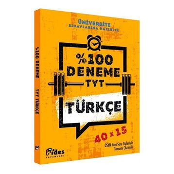 Fides Yayınları TYT Türkçe %100 Deneme